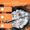 Stainless Steel Charcoal Basket - Set of 1/2pcs Grill Baskets Stainless Steel Charcoal Holder for BBQ Grilling Weber Char