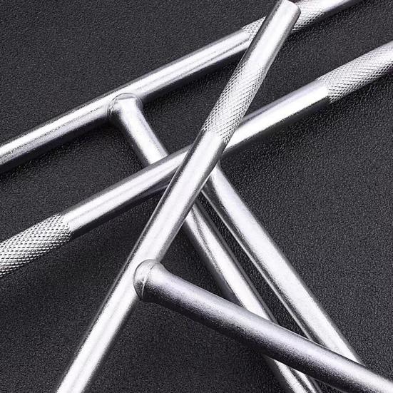 Сильная прочность, большой крутящий момент, высокая твердость, Т-образный ключ, антикоррозийный внешний шестигранный стальной гаечный ключ, автоматический инструмент