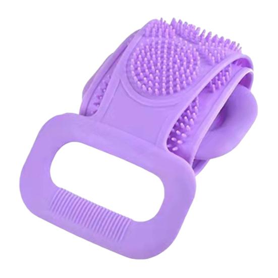 Silicone Back Scrubber Easy To Clean 5Mm Thick Design Double-Sided