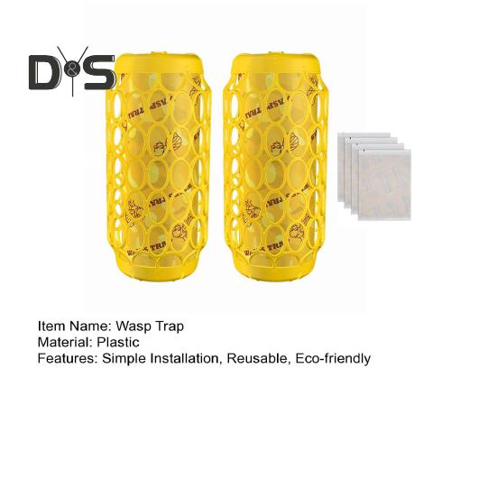 Ловушки для ос Экологичные Яркие цвета Сильная липкость Простые в установке Внутренние/наружные подвесные бумажные ловушки для ос Ловушка для пчел