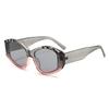 New Fashion Cat Eye Sunglasses Women Multi-Color Gradient Vintage Shades Brand  Luxury Sun Glasses Uv400 Eyewear