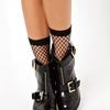 1 Pair Net Socks Hollow Non-slip Elastic Women Ankle Fishnet Socks for Dancing