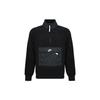 Half-Zip Stand Collar Sport Pullover Sweatshirt Men Tops Black 929098-010
