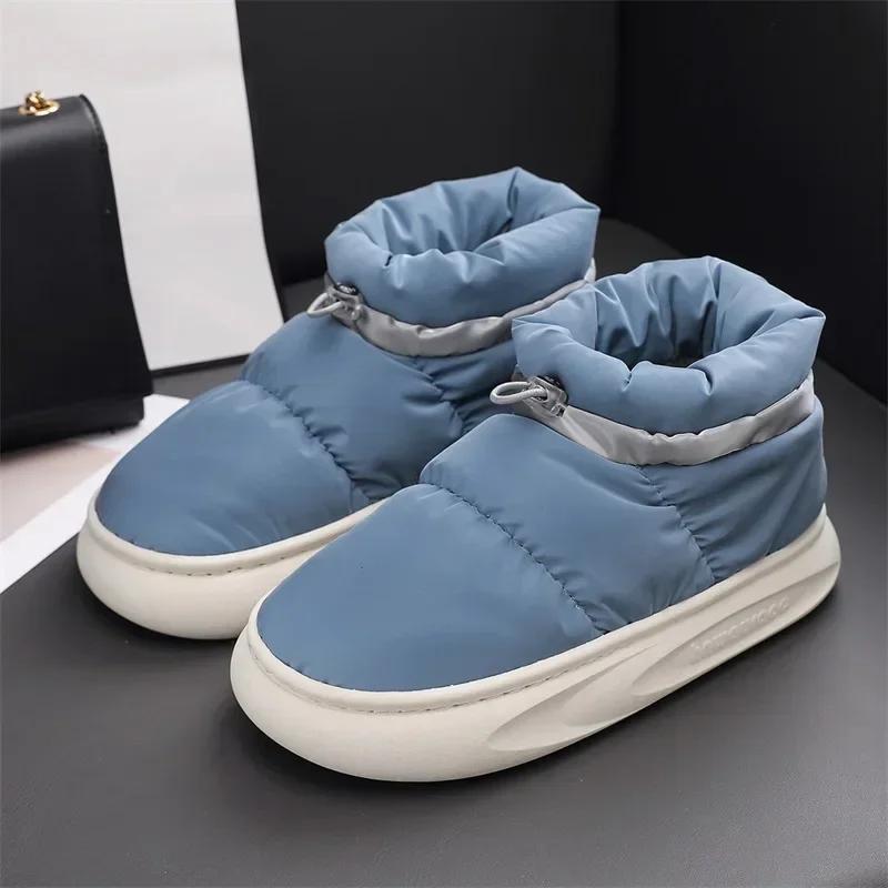 Унисекс зимние мужские пуховые сапоги дышащие зимние мужские зимние сапоги брендовые женские зимние сапоги женская обувь для отдыха на природе для пар
