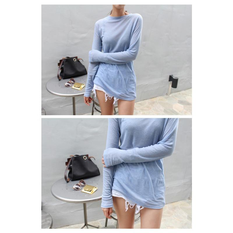 Casual and Comfortable Long Sleeved T-shirt Top for Women
