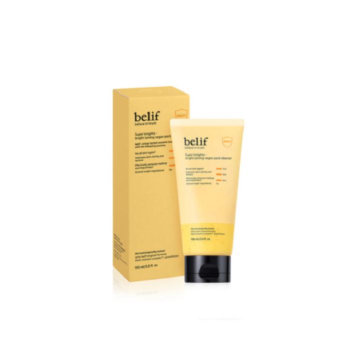 belif Super Knights Bright Toning Vegan Pack Очищающее средство 150 мл