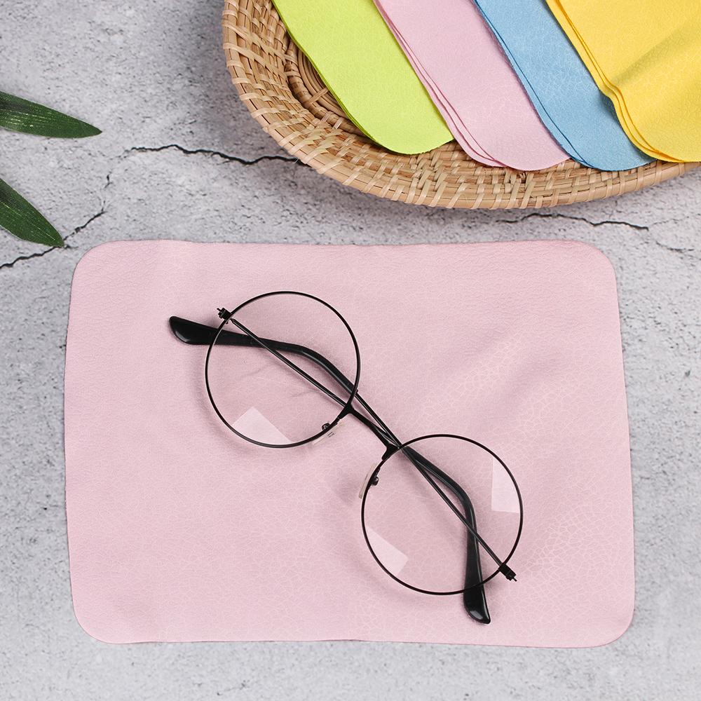 Color New Screen Camera Microfiber Glasses Cleaning Cloth Eyeglasses Cleaner Lens Phone Screen