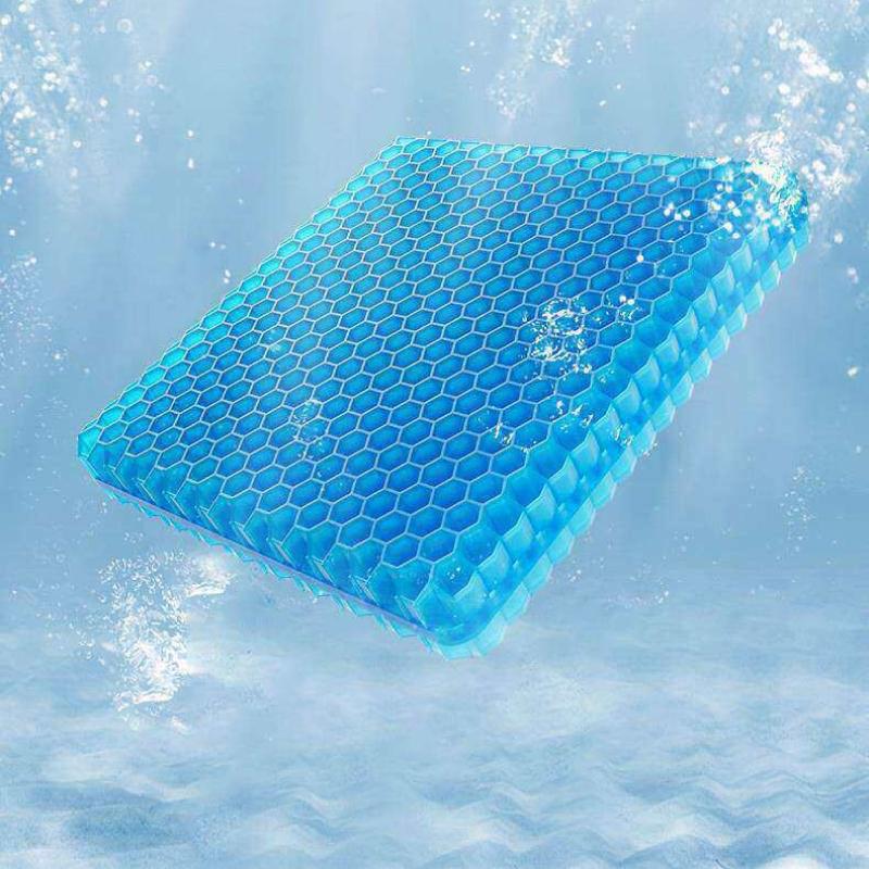 Honeycomb Gel Cushion Office Seat Cushion Thickened Enlarged Pad For Home Office Car Chair Daily Household Seat Use