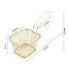 Stainless Steel Frying Basket Oil Separated French Fries Holder  for Canteen Kitchen