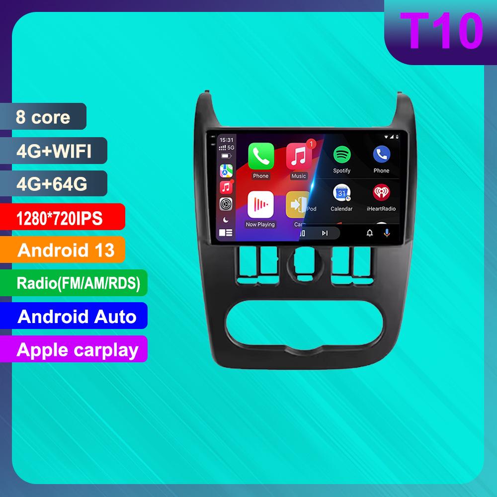 Lada Largus GPS-навигация Android HD Smart Control с камерой заднего вида и CarPlay