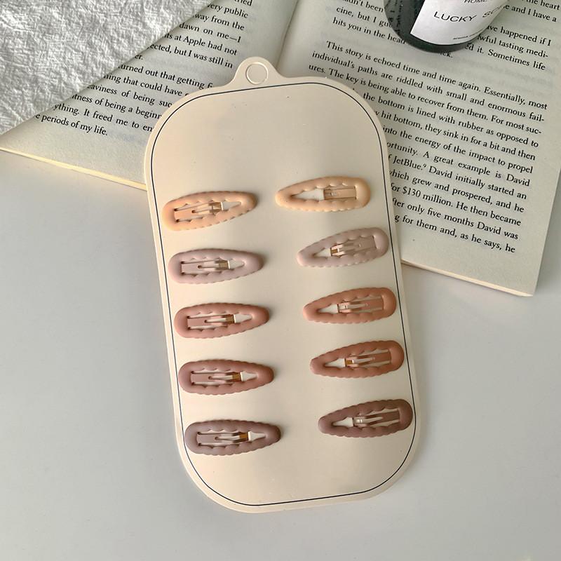 10pcs Children Hair Pin Dot Simple Colorful Hair Clips for Girls Princess Sweet Hair Clips Headwear Girls Kids Hair Accessories