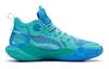 Li Ning YOUNG Sonic 10 V1 Cushioning, Wear Resistant Mid top Basketball Shoes Neon Jade Green Teenagers YKBS022-3