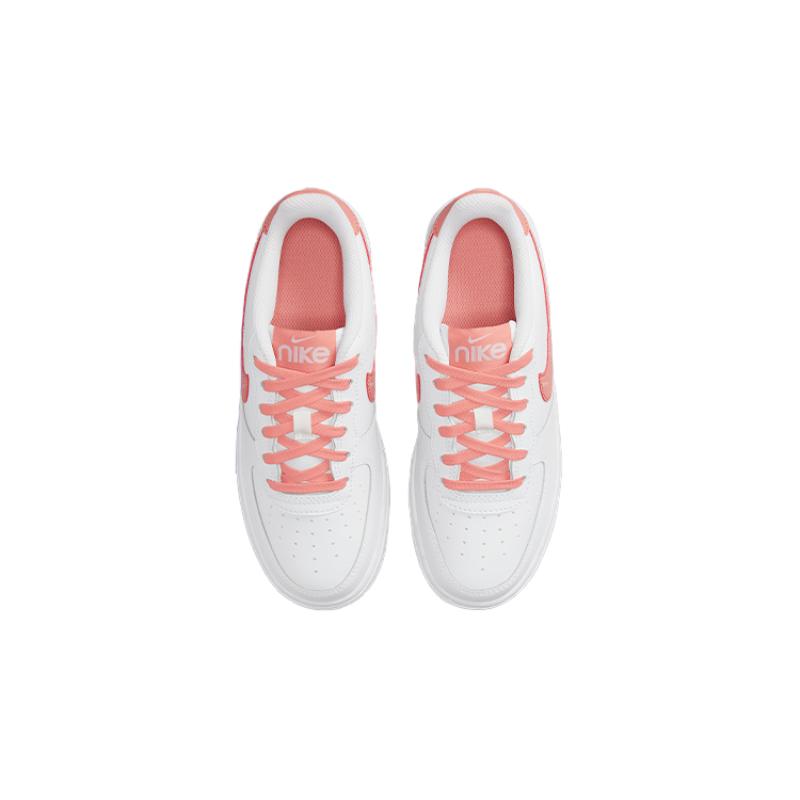 Nike Кроссовки Air Force 1 Low LV8 Белые Светлый Корень Марены GS DM0985-100
