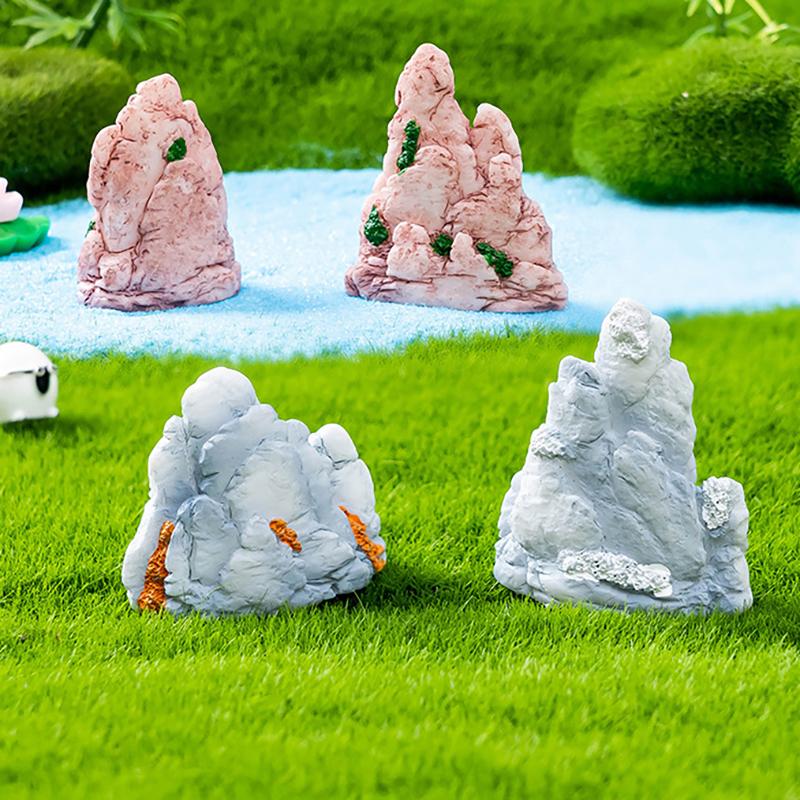 Мини-микроландшафтная имитация камней, рокарий, аквариум, украшение для аквариума, бонсай, украшения для сада фей, аксессуары для украшения