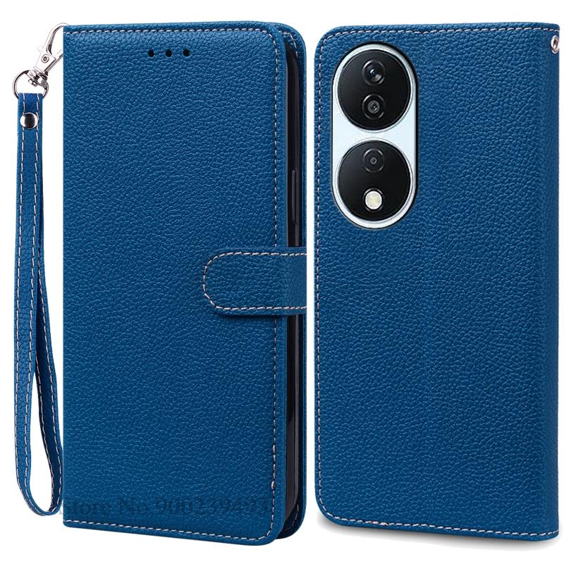 Чехол-кошелек для Honor 90 Smart Case, кожаный флип-чехол, чехол-книжка для Honor 90 Smart 5G, мягкий силиконовый чехол-книжка Fundas