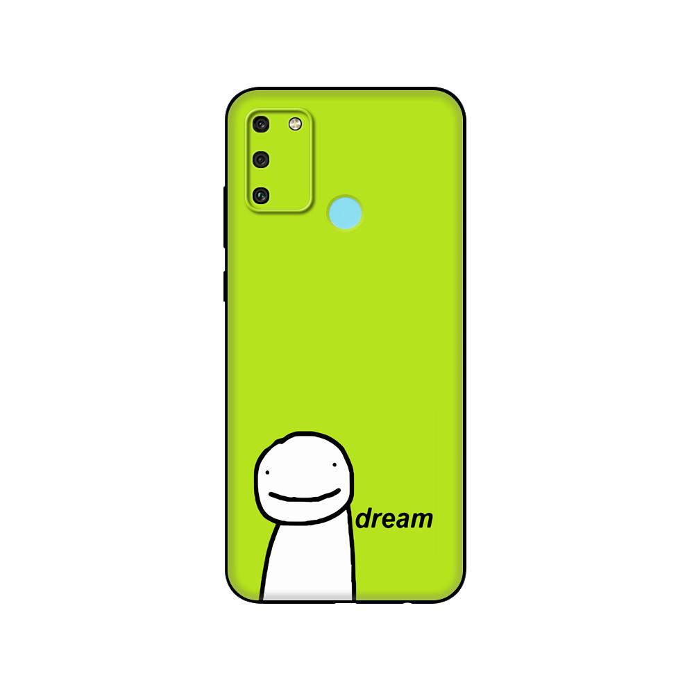 Черный чехол из ТПУ для Honor 8a Prime 8s 9 10X Lite 9A 9C 9X Premium Pro 9S чехол Dream Smp Smile