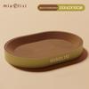 Meowliss Oval Cat Scratching Board & Bowl