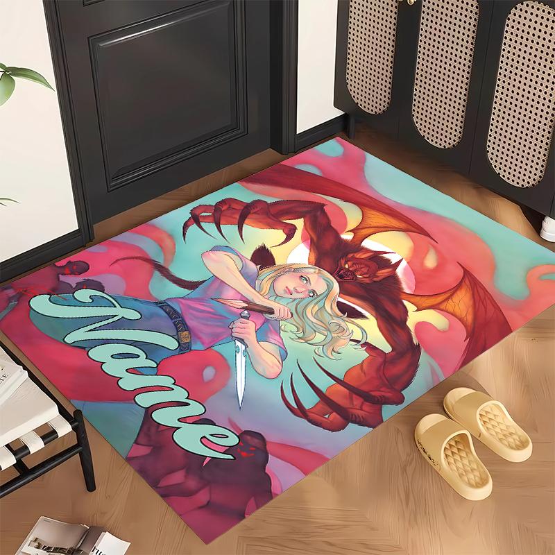 Buffy the Vampire Slayer (5) Personalized name Office Carpet Stylish Decor for Living Room Bedroom Kitchen