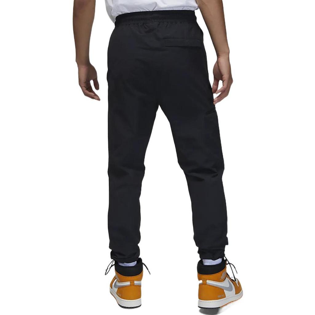 Jordan FW22 Soft Knit Printed Logo Casual Pants Men Bottoms Black DQ7510-010