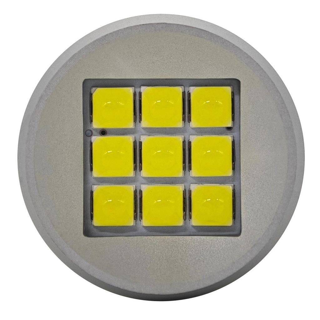 2 Pcs P21/5W LED Bulb BAY15D 10-50V No Error 3000lm White Off-Road