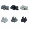 50pcs/lot 1x1 Dot Bricks DIY Tile 1*1 with Clip Assemble Particles Building Blocks 15712 2555 Educational Technical MOC Part Toy