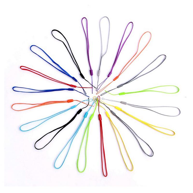 10 шт. нейлоновый ремешок для телефона на руку/запястье для камеры, USB-флешки, держатель для ключей
