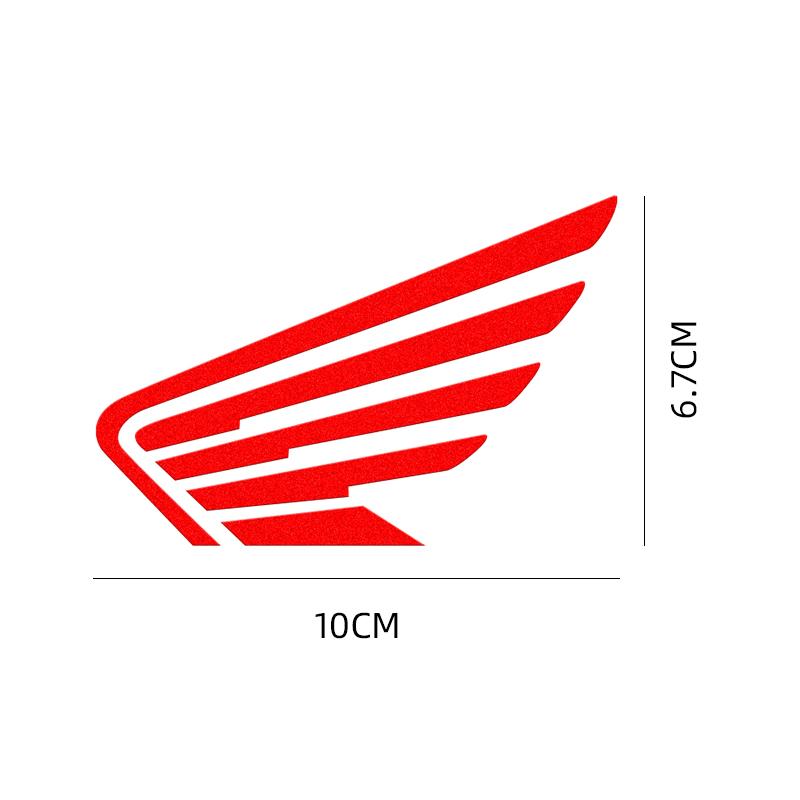 JBH4 Motorcycle Tail Box Decals Motorcycle Decorative Sticker Multicolor Stickers For Honda CRF CB CR XR CRM CBR 125 250 300 350 400