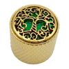 Tree Pattern Potentiometer Control Knob 6mm Shaft Hole Amplifier Knob Metal Electric Guitar Knobs Easy to Install