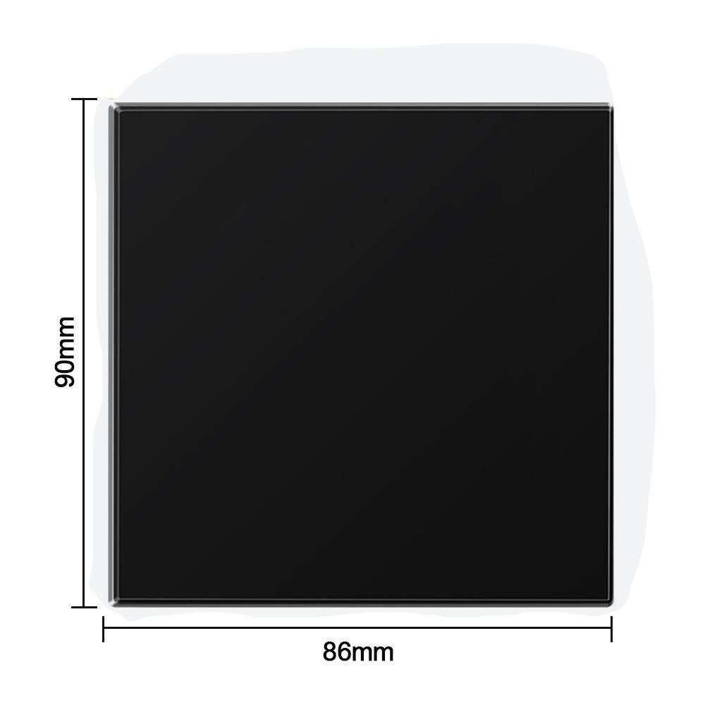 1 шт. Кабельная розетка с резиновой прокладкой 86Type Настенная пустая панель с отверстием для розетки Декоративная крышка Кабельный органайзер для хранения