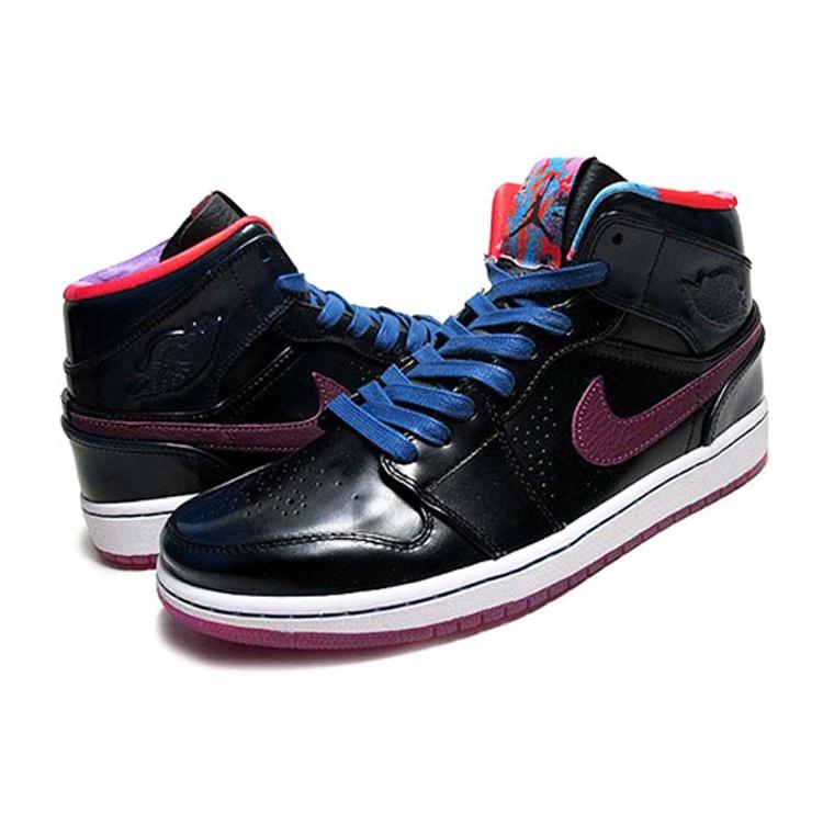 Air Jordan 1 Mid Nouveau YOTH 'Deep Royal' Men's 652484-405