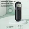 Mini Pocket Clip FM Radio Portable Radio with LCD Display Wired 3.5mm Headphones For Meetings Tours Running