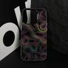 Minimalist line art Phone Case For iPhone 17,16,15,14,13,12,11 Plus,Pro Max,XS,Colorful Silver Phone case Funda Cover