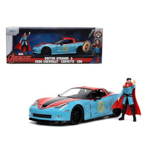 Доктор Стрэндж и Chevrolet Corvette Z06 2006 1:24 Масштаб