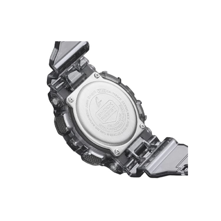 Casio G-Shock Ice Tough 2.0 Серия Модные Уличные Крутые Ударопрочные Водонепроницаемые Кварцевый Механизм Ремешок из Смолы Часы Мужские Часы Черные GA-110SKE-8ADR