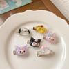 Милый зажим для волос Sanrio Мультяшный Маленький зажим-коготь Милая мини-заколка Бесшовная заколка Заколка для челки Зажим для краевой линии Волосы Аксессуары Головные уборы Женские