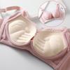 Ultra-Thick 8CM Cup Anti-Sagging Bra for Small Chest - Women's Gathered & Adjustable Design