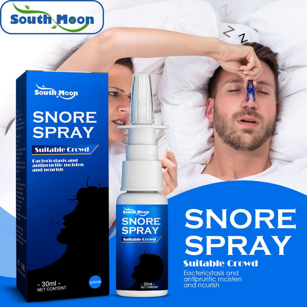 South Moon 30ml Herbal Snoring Solution Spray Moisturizing Nasal Spray For Restful Sleep