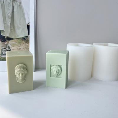 Ретро Богиня DIY Свеча Силиконовая Форма Ароматерапевтическая Свеча Мыло Украшения Инструмент Изготовление Домашнего Украшения Форма