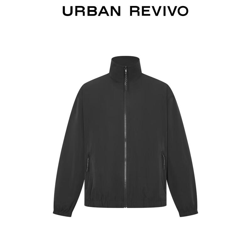 UR 2025 Summer Men's Oversized Stand-Collar Casual Jacket