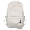 Men's College Students Solid Color Middle School Students Junior High School Students Female Backpack