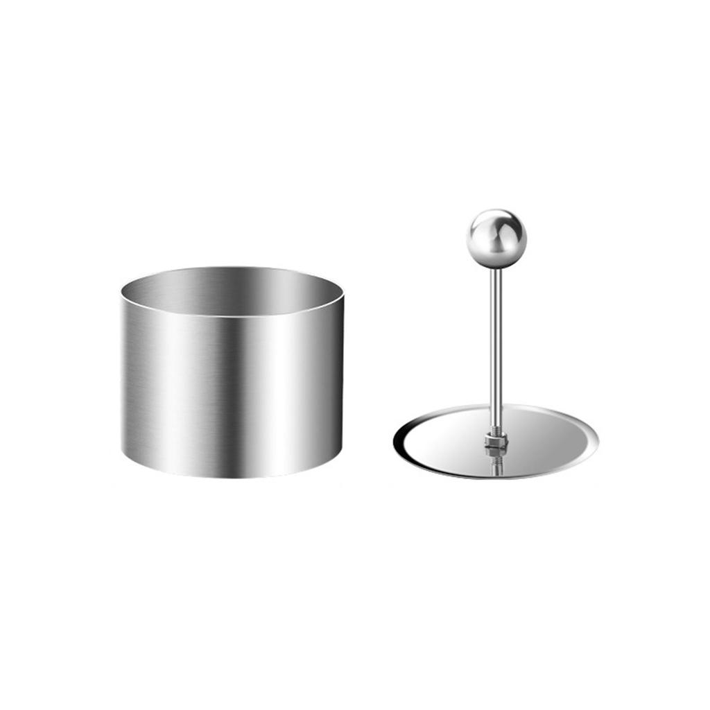 Форма для риса из нержавеющей стали Формы для холодных блюд Формы для тирамису Удобный инструмент для формирования торта Практичные пищевые кольца Штамп