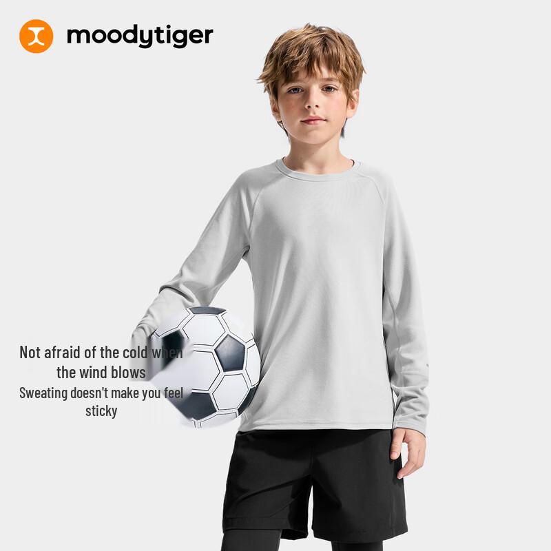 Moody Tiger Boys' Long Sleeve T-Shirt