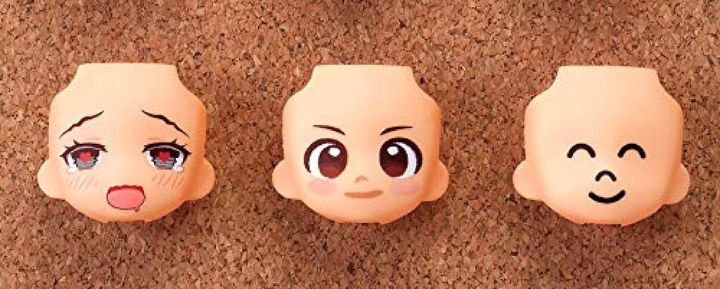 Nendoroid More Сменное лицо 04 Немасштабная окрашенная торговая фигурка из ABS и ПВХ, коробка из 9 штук