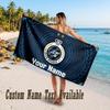 Club Brugge FC Design Beach Towel Custom Text Large Towel for Beach Vacation
