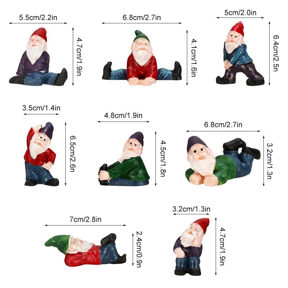 Украшения Настольные украшения Фигурки гномов Сказочный сад Микропейзаж Миниатюрные гномы