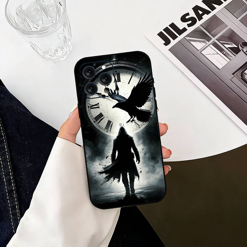 T-THE CROWS T-Триллер Чехол для телефона Силиконовый Мягкий Для IPhone 17 16 15 14 13 12 11 X XR Plus Pro Max Plus