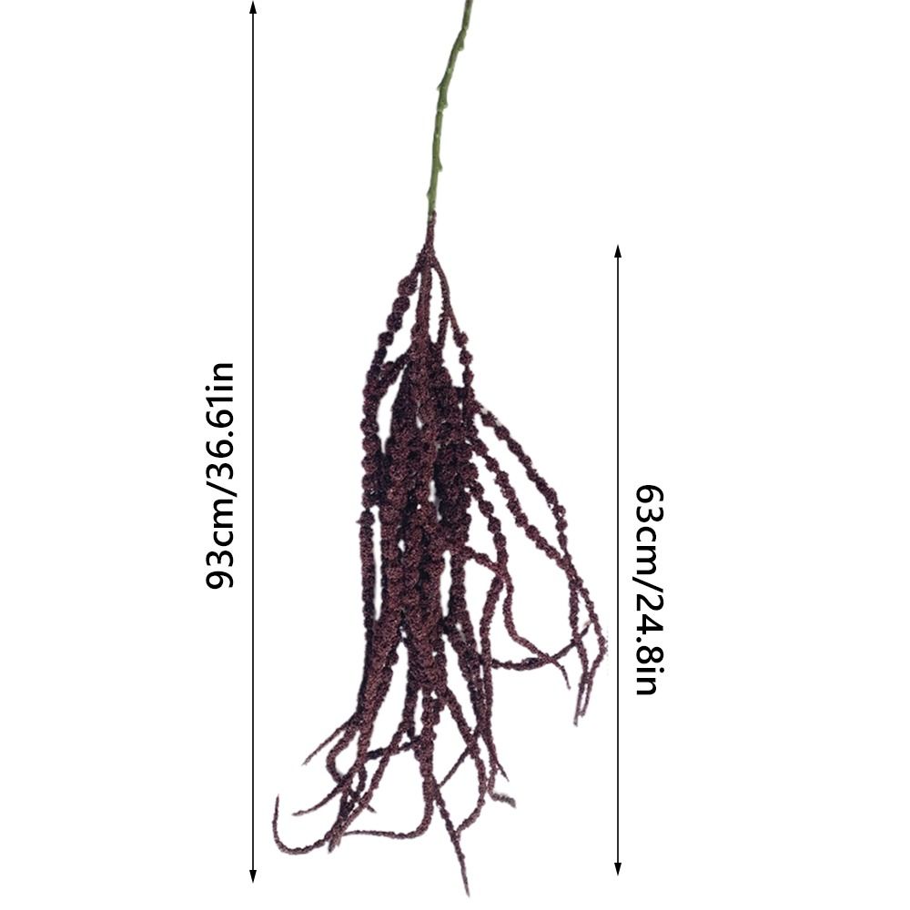 Multicolor Artificial Hanging Plant Ornament Hanging Amaranthus Flowers  Gift