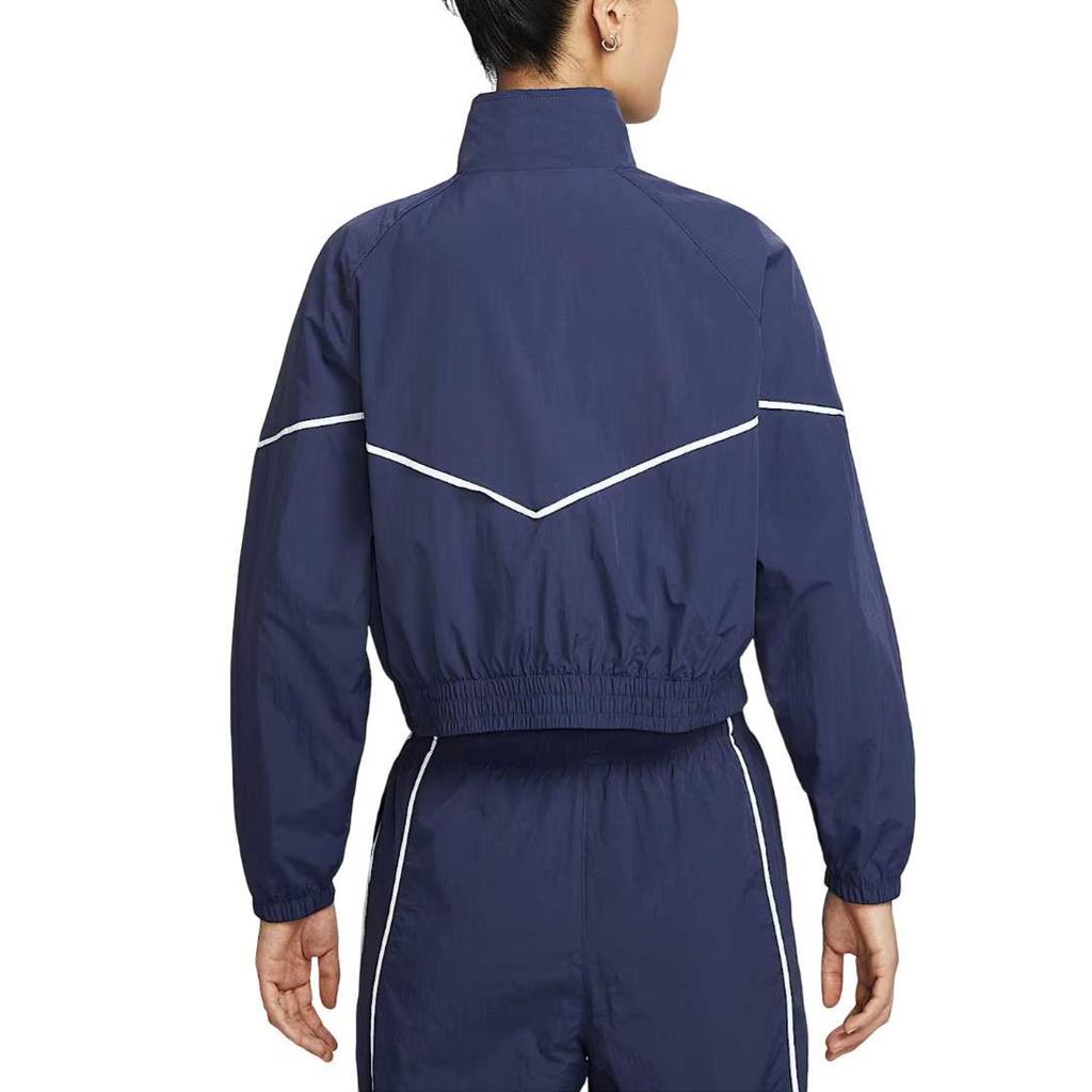 Nike Sportswear Windrunner Comfortable Skin-Friendly Stand Collar Oversized Jacket Women Jackets IM8028-410