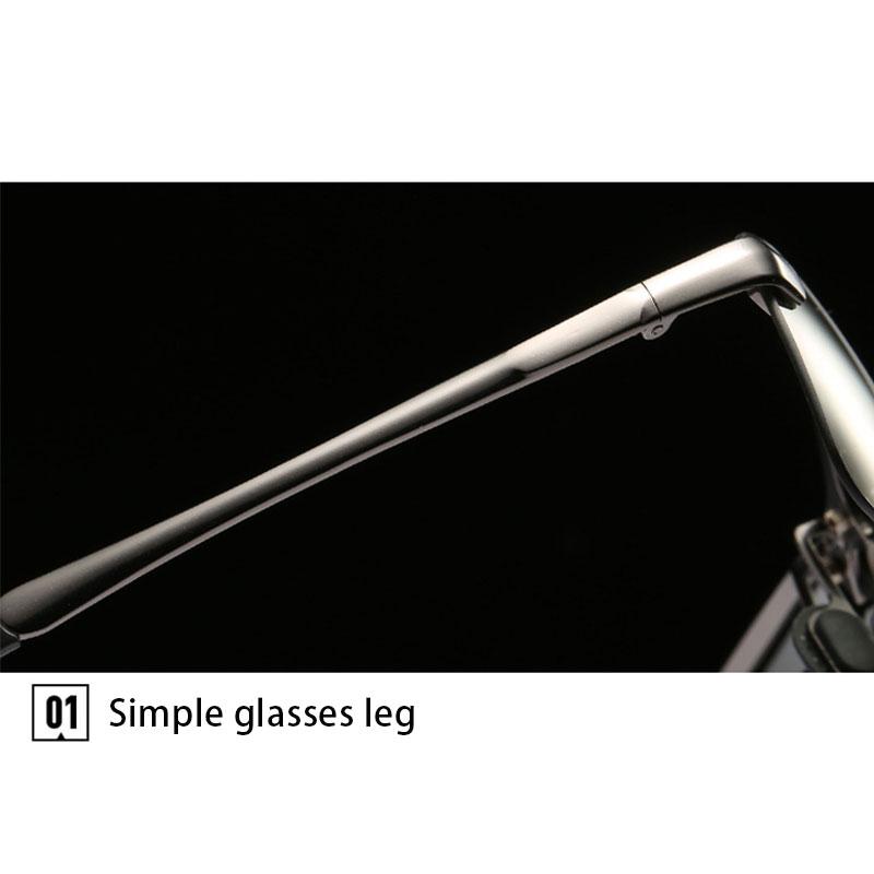 Поляризованные полихромные солнцезащитные очки днем ​​и ночью для вождения на рыбалке с ночным видением