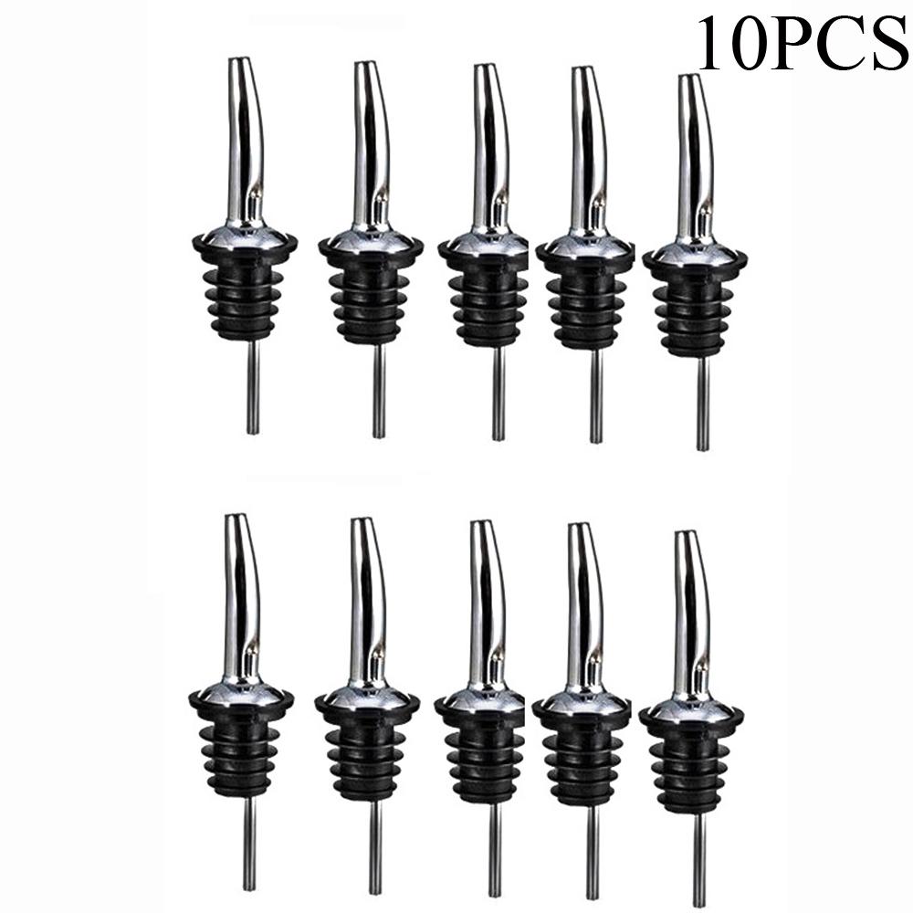 Flow Spout Stainless Steel Kitchen Bar Tool Wine Pourer Bottle Stopper Liquor Spirit Pouring